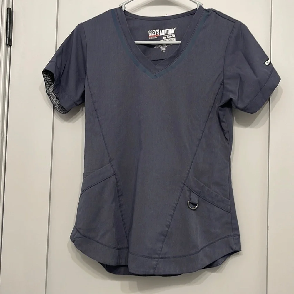 Grey’s Anatomy By Barco Scrub Top Lot XS - Picture 11 of 16